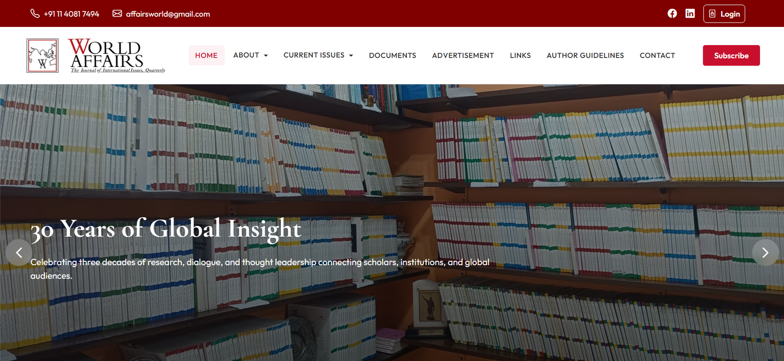 World Affairs Journal